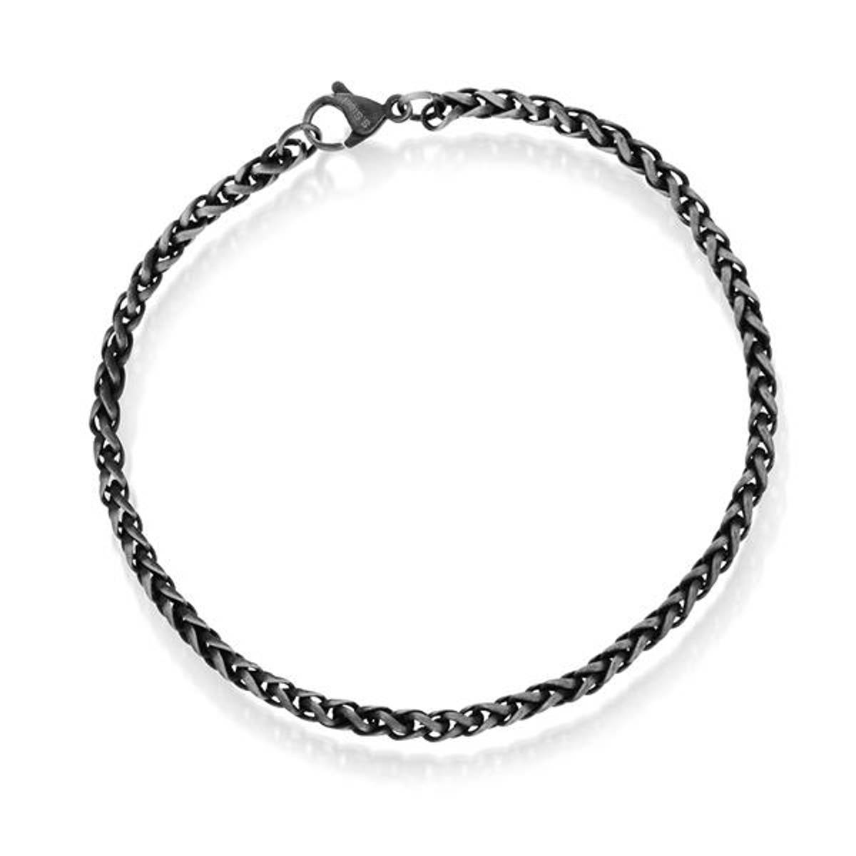 Sort stål armlenke