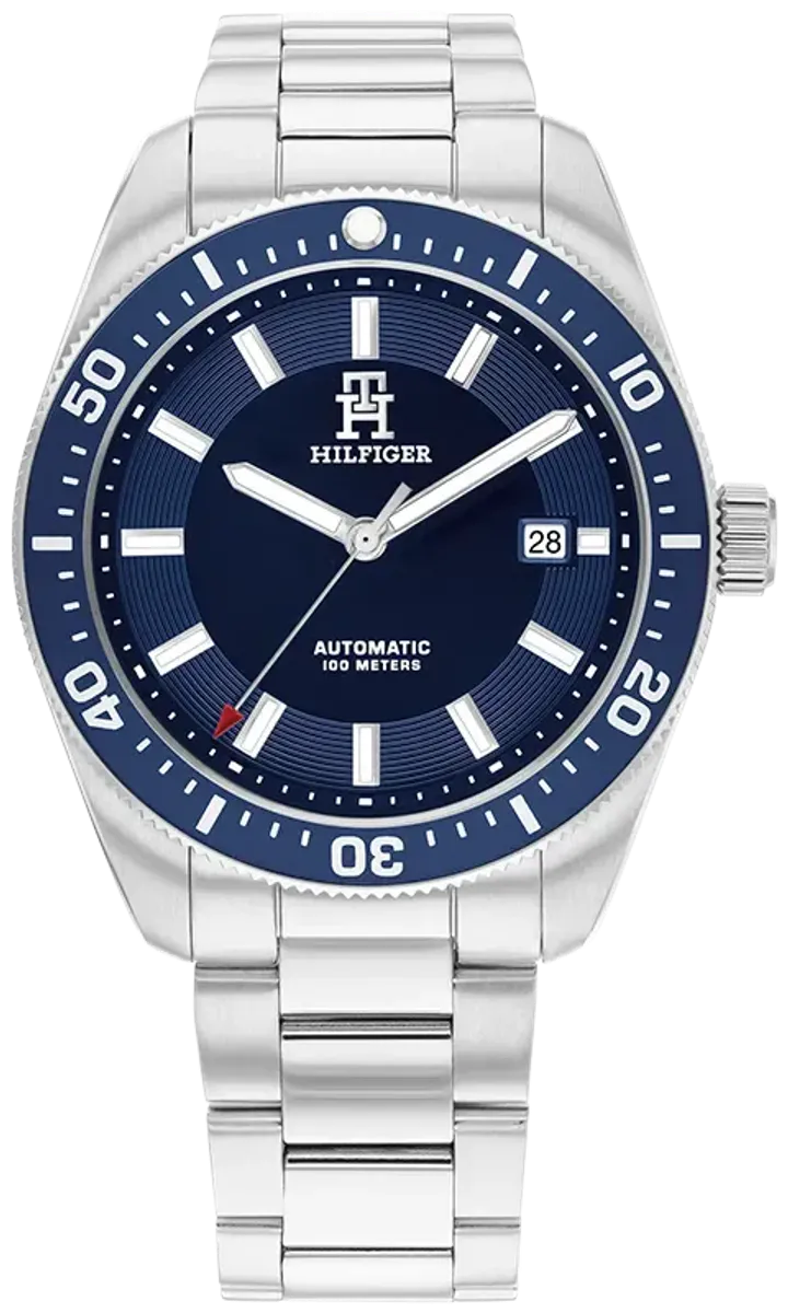 Tommy Hilfiger blå/stål, Automatisk