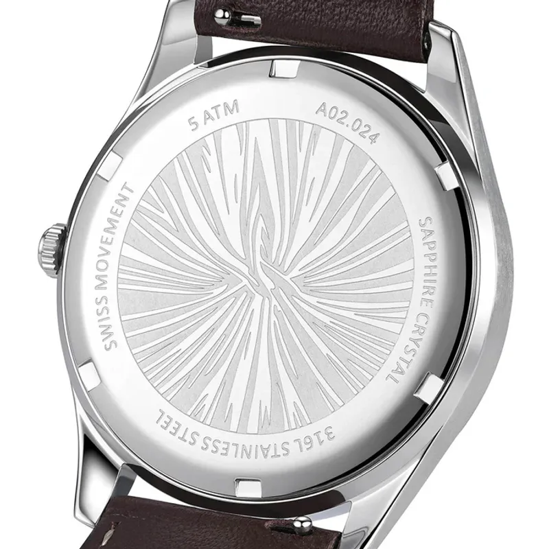 ÀIGI Nordlys 38mm - sort skinn