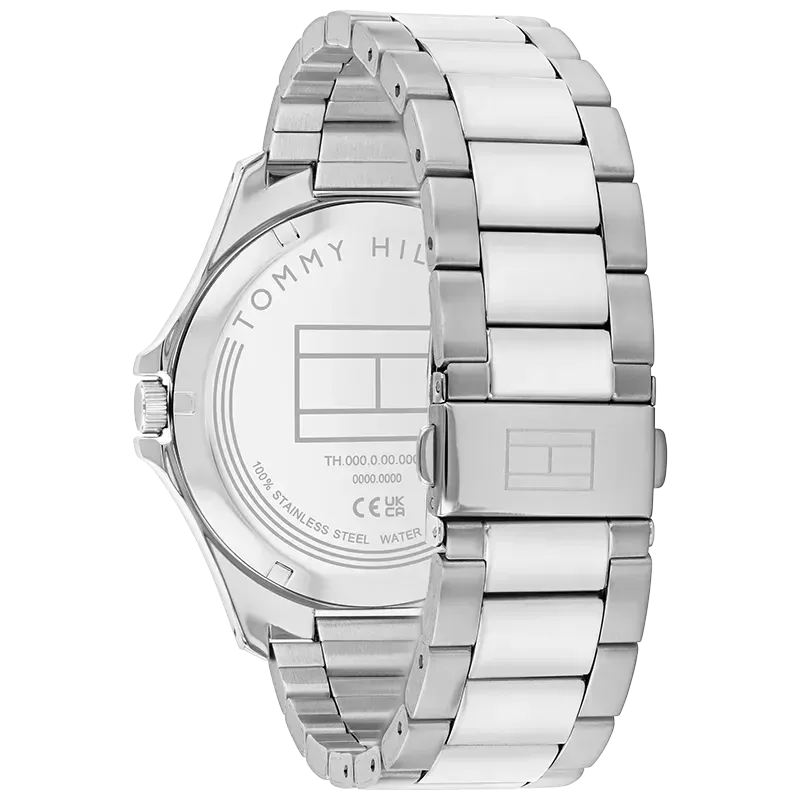 Tommy Hilfiger stål/grønn