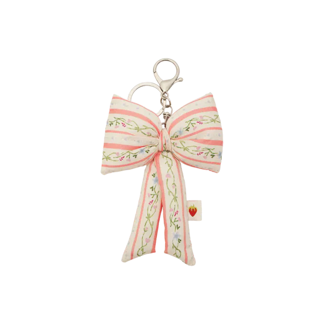Hovedbilde Fabric Bow Nøkkelring Summer ...